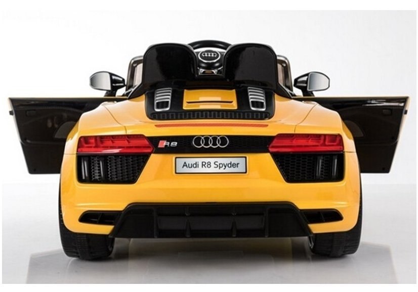 Auto na Akumulator Audi R8 Spyder Żółty Auto na Akumulator Audi R8 Spyder Żółty