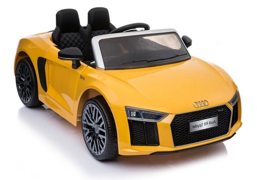 Auto na Akumulator Audi R8 Spyder Żółty Auto na Akumulator Audi R8 Spyder Żółty