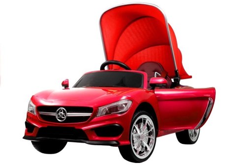 Auto na Akumulator Cabrio z Daszkiem Czerwony Auto na Akumulator Cabrio z Daszkiem Czerwony