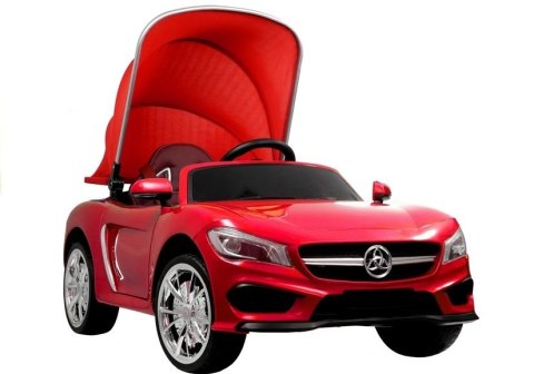 Auto na Akumulator Cabrio z Daszkiem Czerwony Auto na Akumulator Cabrio z Daszkiem Czerwony