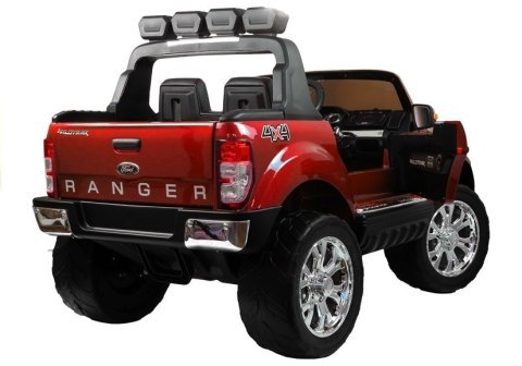 Auto na akumulator Ford Czerwony lakierowany 4x4 Auto na akumulator Ford Czerwony lakierowany 4x4