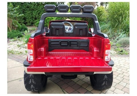 Auto na akumulator Ford Czerwony lakierowany 4x4 Auto na akumulator Ford Czerwony lakierowany 4x4