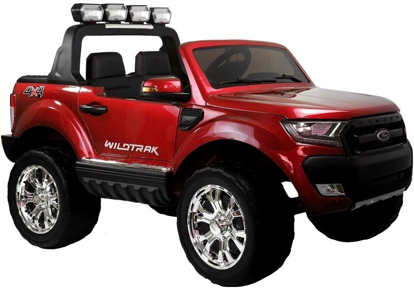 Auto na akumulator Ford Czerwony lakierowany 4x4 Auto na akumulator Ford Czerwony lakierowany 4x4