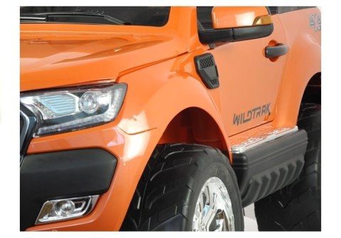 Auto na akumulator Ford Pomarańczowy 4x4 Auto na akumulator Ford Pomarańczowy 4x4