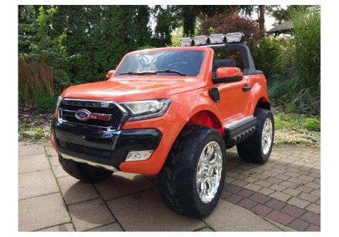 Auto na akumulator Ford Pomarańczowy 4x4 Auto na akumulator Ford Pomarańczowy 4x4