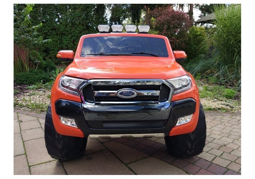 Auto na akumulator Ford Pomarańczowy 4x4 Auto na akumulator Ford Pomarańczowy 4x4
