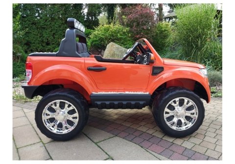 Auto na akumulator Ford Pomarańczowy 4x4 Auto na akumulator Ford Pomarańczowy 4x4
