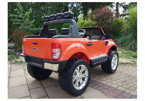 Auto na akumulator Ford Pomarańczowy 4x4 Auto na akumulator Ford Pomarańczowy 4x4