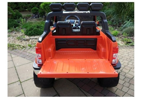Auto na akumulator Ford Pomarańczowy 4x4 Auto na akumulator Ford Pomarańczowy 4x4