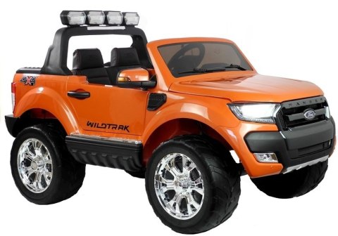 Auto na akumulator Ford Pomarańczowy 4x4 Auto na akumulator Ford Pomarańczowy 4x4