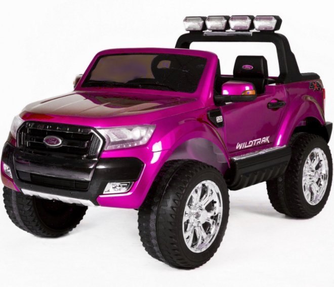 Auto na akumulator Ford Różowy lakier 4x4 Auto na akumulator Ford Różowy lakier 4x4