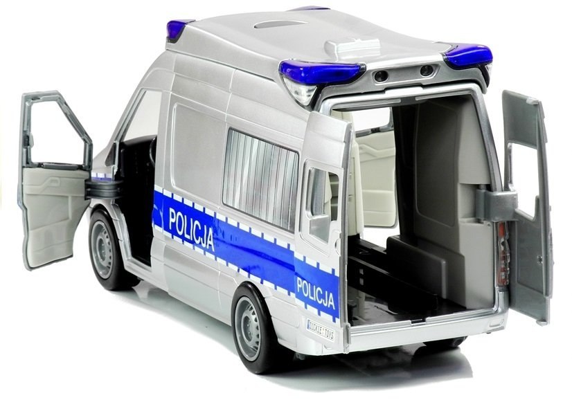 Auto z dźwiękiem Policja Radiowóz Dickie Toys Auto z dźwiękiem Policja Radiowóz Dickie Toys