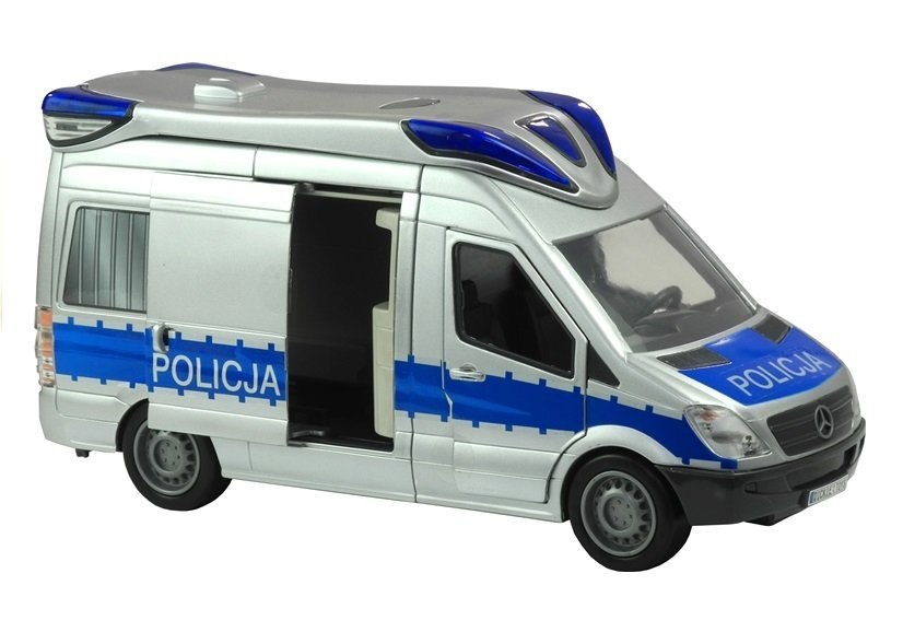Auto z dźwiękiem Policja Radiowóz Dickie Toys Auto z dźwiękiem Policja Radiowóz Dickie Toys