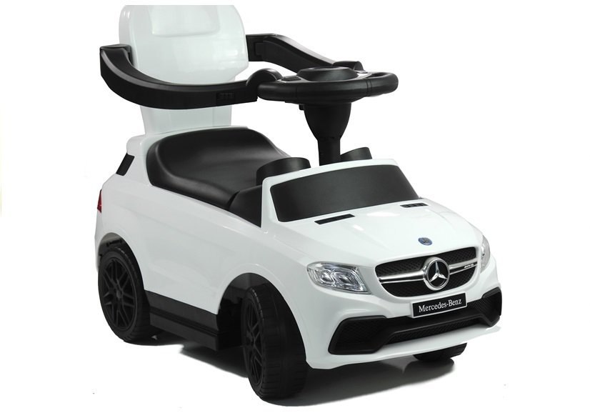 Jeździk Mercedes z Pchaczem Biały 3288 Jeździk Mercedes z Pchaczem Biały 3288
