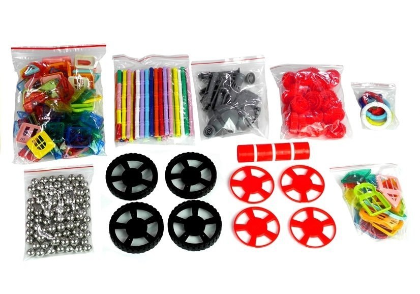 Klocki Magnetyczne W Pudełku 458 Elementów Klocki Magnetyczne W Pudełku 458 Elementów