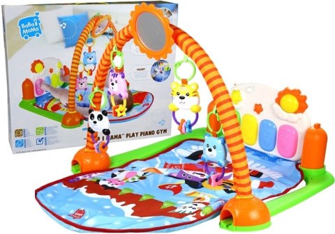 Mata Edukacyjna Dla Malucha z Pianinkiem Lusterko Mata Edukacyjna Dla Malucha z Pianinkiem Lusterko