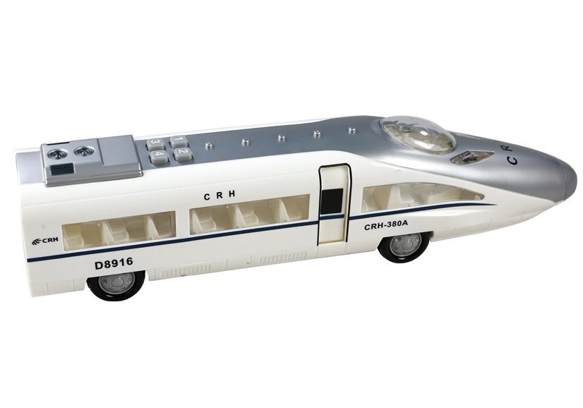 Pociąg na Baterie Pendolino Express Światło Dźwięk Pociąg na Baterie Pendolino Express Światło Dźwięk