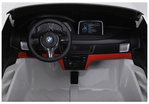 Auto Na Akumulator NOWE BMW X6M Białe Auto Na Akumulator NOWE BMW X6M Białe