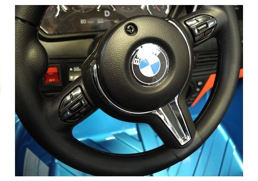 Auto Na Akumulator NOWE BMW X6M Niebieskie Lakierowane Auto Na Akumulator NOWE BMW X6M Niebieskie Lakierowane