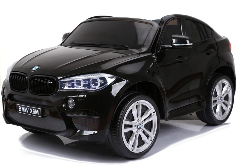 Auto Na Akumulator Nowe BMW X6M Czarne Lakierowane Auto Na Akumulator Nowe BMW X6M Czarne Lakierowane