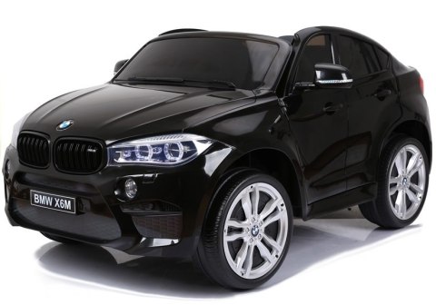 Auto Na Akumulator Nowe BMW X6M Czarne Lakierowane Auto Na Akumulator Nowe BMW X6M Czarne Lakierowane