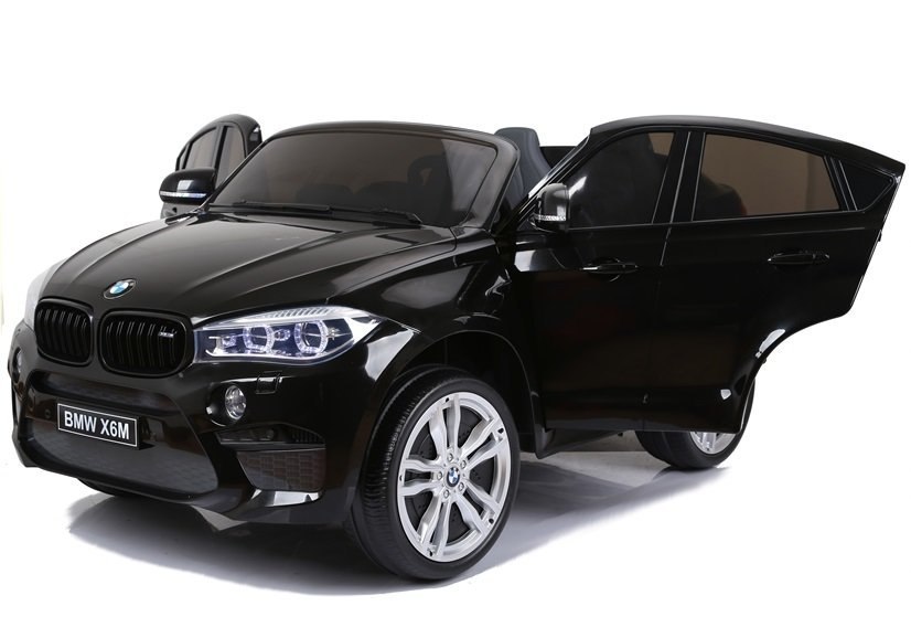 Auto Na Akumulator Nowe BMW X6M Czarne Lakierowane Auto Na Akumulator Nowe BMW X6M Czarne Lakierowane