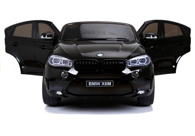 Auto Na Akumulator Nowe BMW X6M Czarne Lakierowane Auto Na Akumulator Nowe BMW X6M Czarne Lakierowane