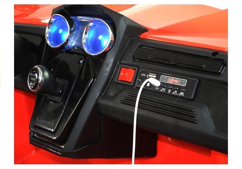 Auto na akumulator KL2988 Czerwone Auto na akumulator KL2988 Czerwone