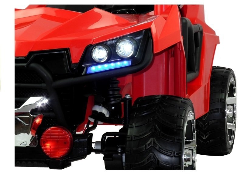 Auto na akumulator KL2988 Czerwone Auto na akumulator KL2988 Czerwone