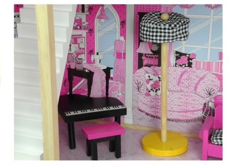 Drewniany Domek dla Lalek 121cm Willa Drewniany Domek dla Lalek 121cm Willa