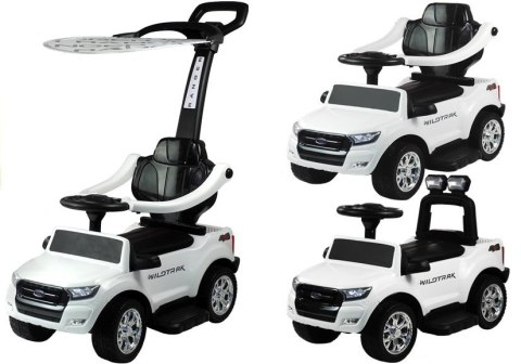 Jeździk Ford Ranger Wildtrak z Daszkiem Biały Jeździk Ford Ranger Wildtrak z Daszkiem Biały