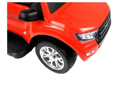 Jeździk Ford Ranger Wildtrak z Pchaczem Czerwony Jeździk Ford Ranger Wildtrak z Pchaczem Czerwony