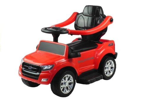 Jeździk Pchacz Ford Ranger z Daszkiem Czerwony Jeździk Pchacz Ford Ranger z Daszkiem Czerwony