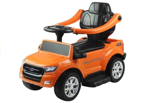 Jeździk Pchacz Ford Ranger z Daszkiem Pomarańczowy Jeździk Pchacz Ford Ranger z Daszkiem Pomarańczowy