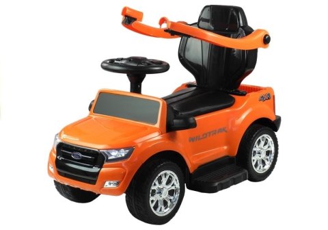 Jeździk Pchacz Ford Ranger z Daszkiem Pomarańczowy Jeździk Pchacz Ford Ranger z Daszkiem Pomarańczowy