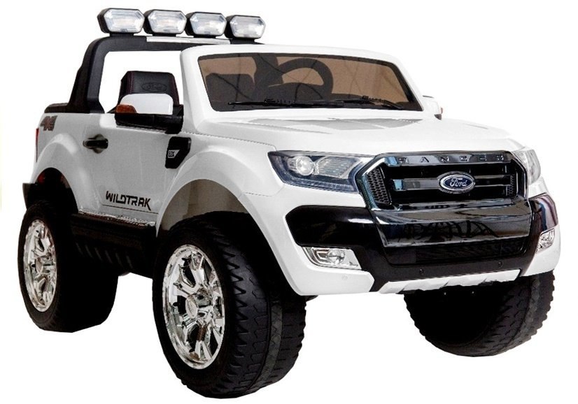 Auto Na Akumulator Ford Ranger 4x4 Biały LCD Auto Na Akumulator Ford Ranger 4x4 Biały LCD
