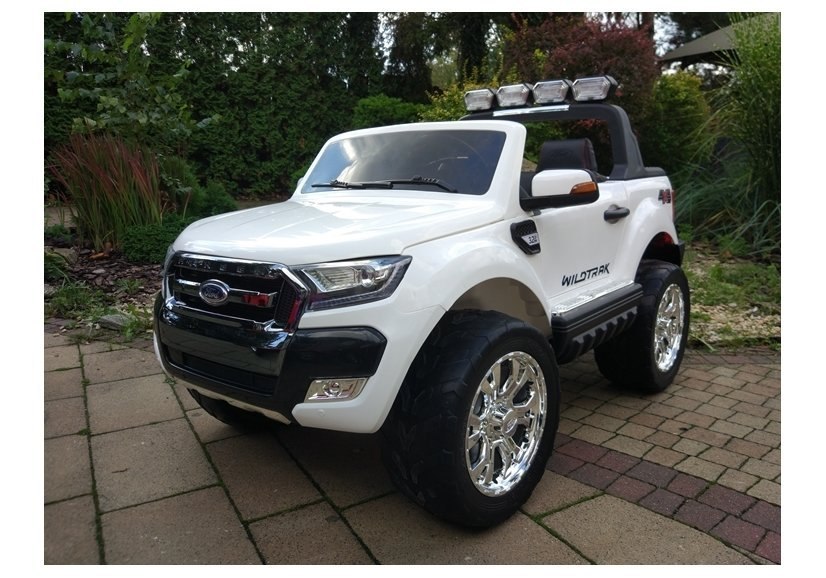 Auto Na Akumulator Ford Ranger 4x4 Biały LCD Auto Na Akumulator Ford Ranger 4x4 Biały LCD
