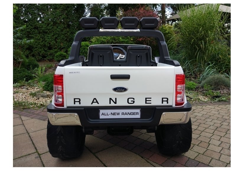 Auto Na Akumulator Ford Ranger 4x4 Biały LCD Auto Na Akumulator Ford Ranger 4x4 Biały LCD