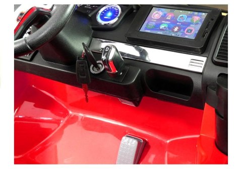 Auto Na Akumulator Ford Ranger 4x4 Czerwony LCD Auto Na Akumulator Ford Ranger 4x4 Czerwony LCD