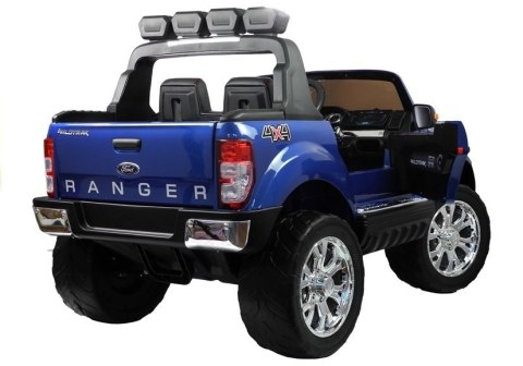 Auto Na Akumulator Ford Ranger 4x4 Niebieski Lakier LCD Auto Na Akumulator Ford Ranger 4x4 Niebieski Lakier LCD