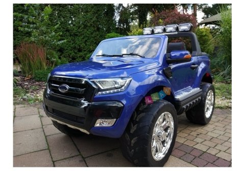 Auto Na Akumulator Ford Ranger 4x4 Niebieski Lakier LCD Auto Na Akumulator Ford Ranger 4x4 Niebieski Lakier LCD