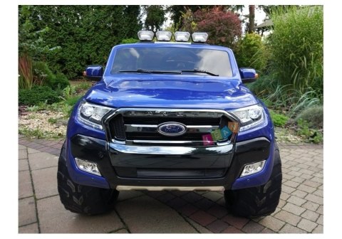 Auto Na Akumulator Ford Ranger 4x4 Niebieski Lakier LCD Auto Na Akumulator Ford Ranger 4x4 Niebieski Lakier LCD