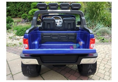 Auto Na Akumulator Ford Ranger 4x4 Niebieski Lakier LCD Auto Na Akumulator Ford Ranger 4x4 Niebieski Lakier LCD