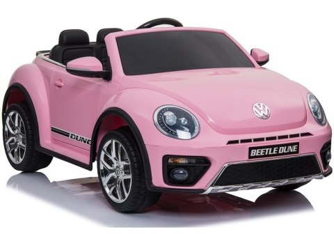 Auto Na Akumulator Volkswagen Beetle Dune Różowy Auto Na Akumulator Volkswagen Beetle Dune Różowy