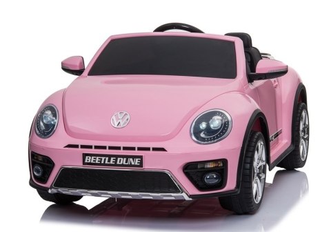 Auto Na Akumulator Volkswagen Beetle Dune Różowy Auto Na Akumulator Volkswagen Beetle Dune Różowy
