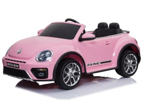 Auto Na Akumulator Volkswagen Beetle Dune Różowy Auto Na Akumulator Volkswagen Beetle Dune Różowy