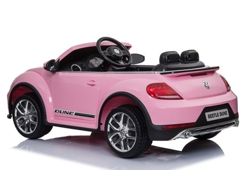 Auto Na Akumulator Volkswagen Beetle Dune Różowy Auto Na Akumulator Volkswagen Beetle Dune Różowy