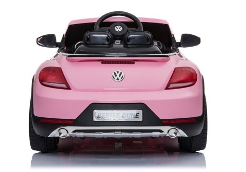 Auto Na Akumulator Volkswagen Beetle Dune Różowy Auto Na Akumulator Volkswagen Beetle Dune Różowy