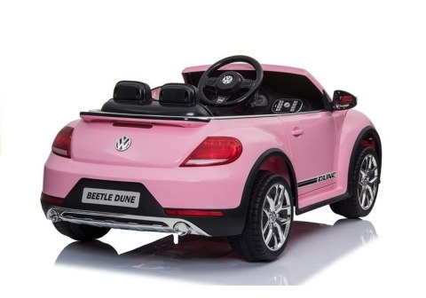 Auto Na Akumulator Volkswagen Beetle Dune Różowy Auto Na Akumulator Volkswagen Beetle Dune Różowy