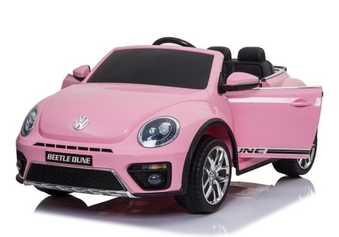 Auto Na Akumulator Volkswagen Beetle Dune Różowy Auto Na Akumulator Volkswagen Beetle Dune Różowy